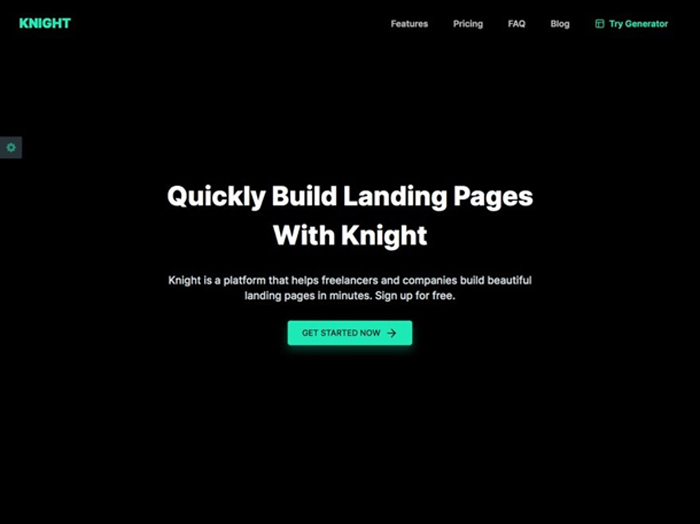 Knight Free HTML Template