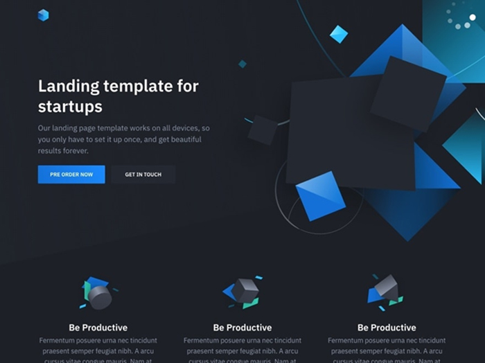 Solid Free HTML Template
