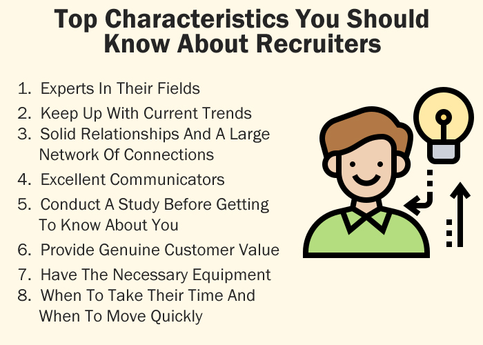 Top Characteristics You Should Know About Recruiters