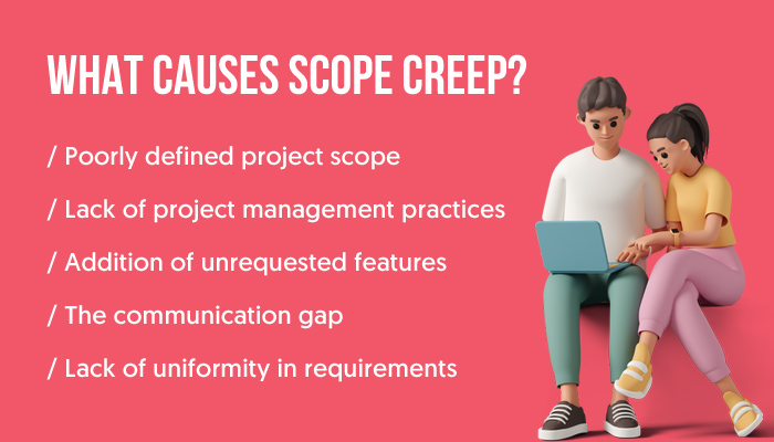 What causes scope creep?