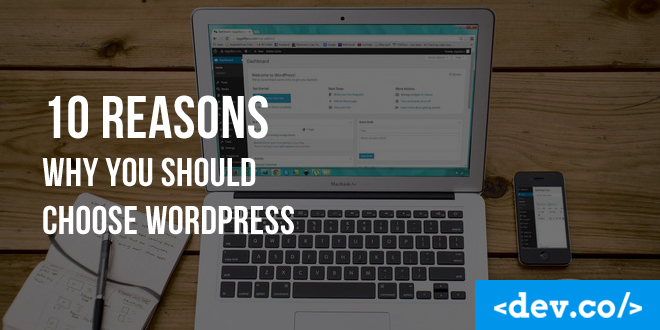 10 Reasons Why You Should Choose WordPress