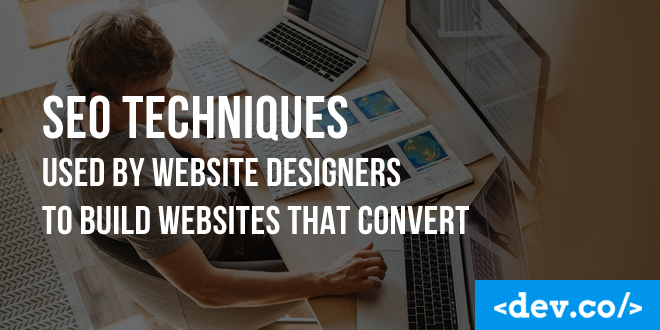 SEO Techniques Used By Website Designers