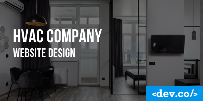 HVAC Company Website Design