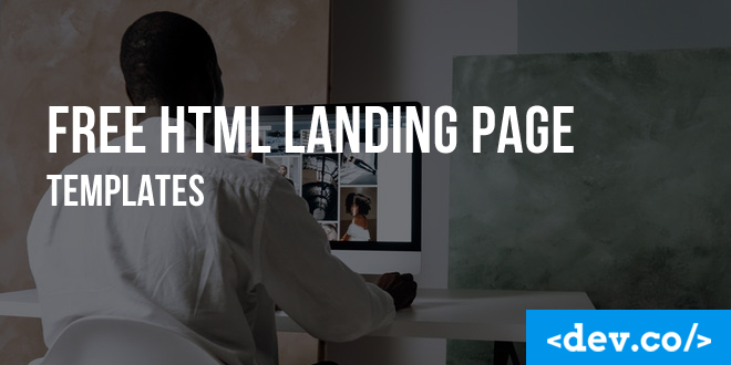 Free HTML Landing Page Templates