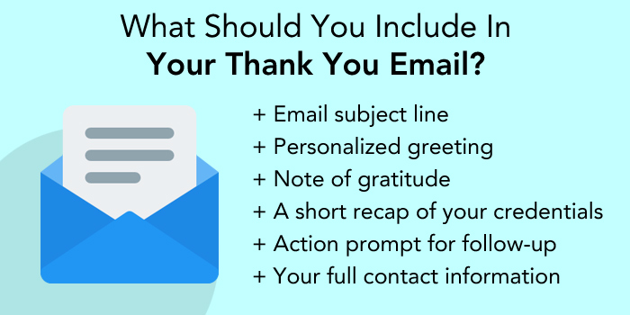What Should You Include In Your Thank You Email?