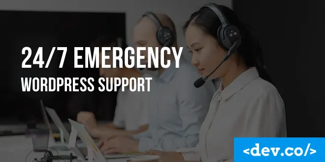 24/7 Emergency WordPress Support