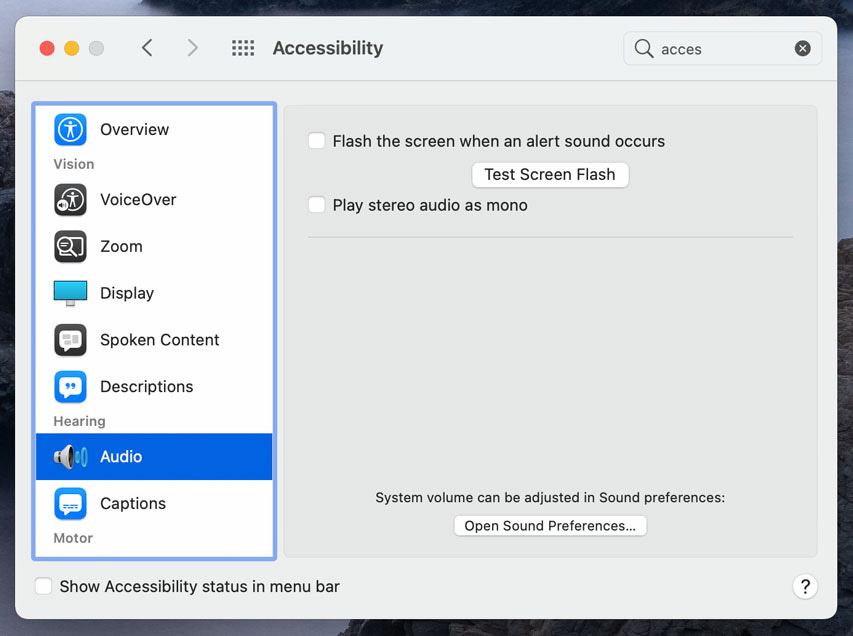 Accessibility Features of Modern Operating Systems
