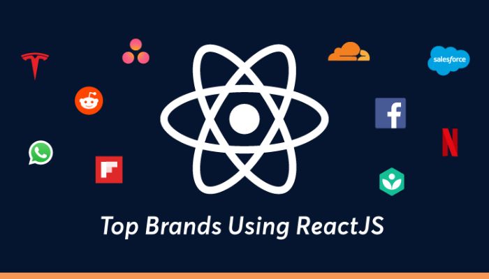 Top brands using react.js